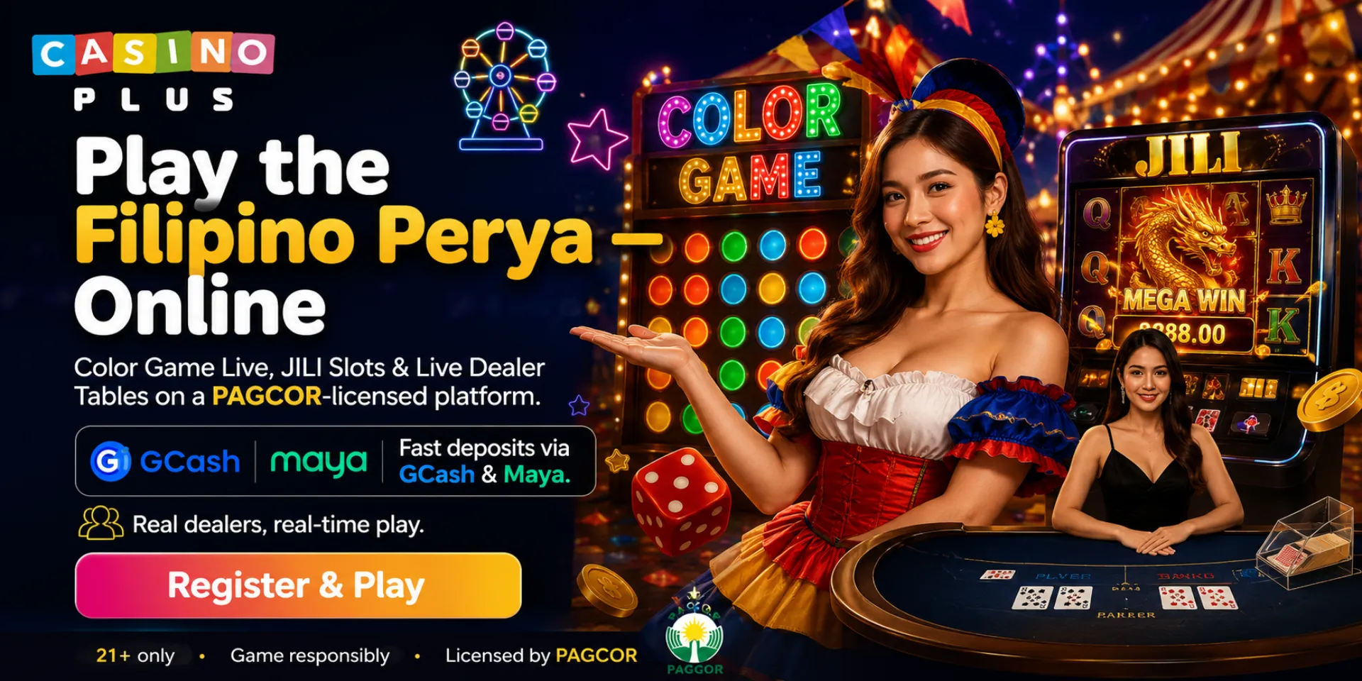 Play the Filipino Perya — Online