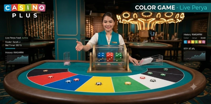 Color Game Casino Plus live perya dice board