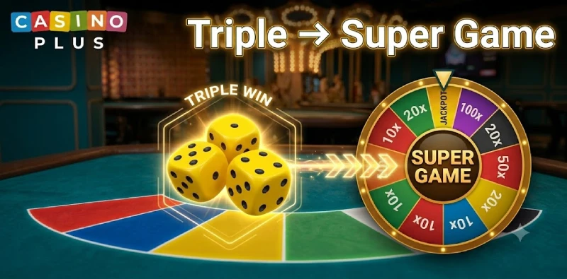Color Game Super Game triple color jackpot Casino Plus