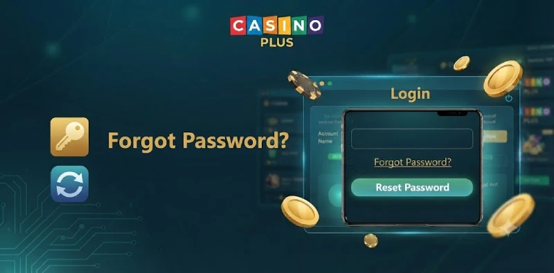Casino Plus forgot password reset recover access