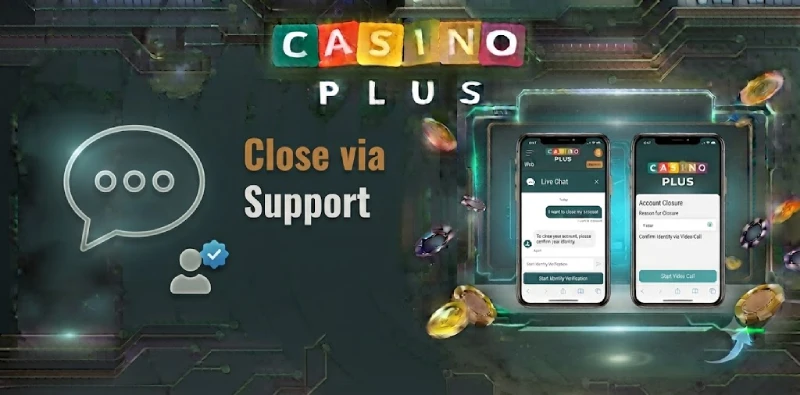 Casino Plus close account contact support live chat