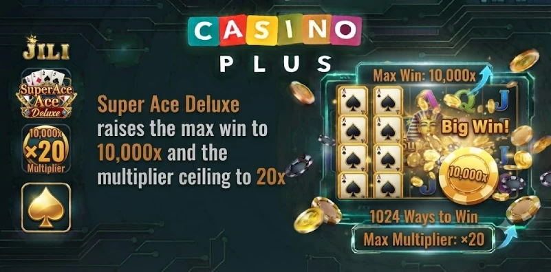 Super Ace Deluxe 10000x max win combo multiplier