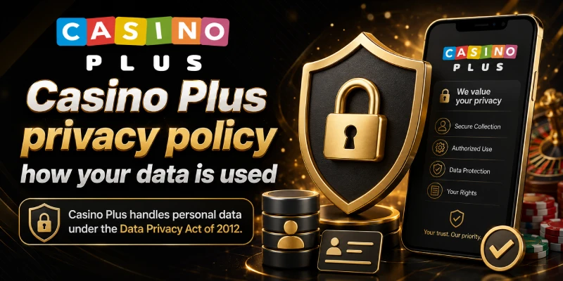 Casino Plus privacy policy how your data is used